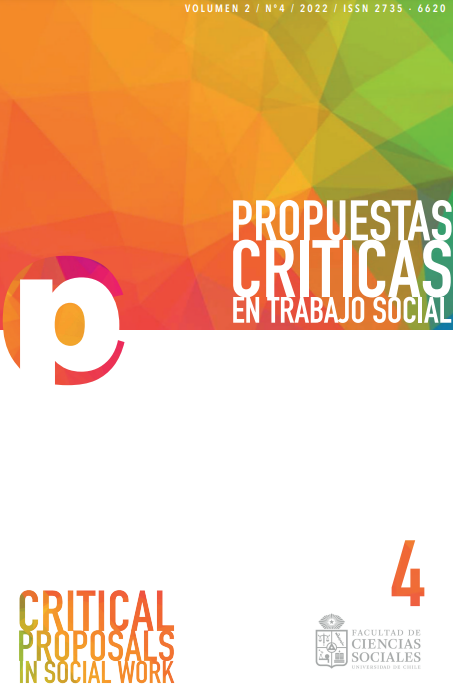 											Ver Vol. 2 Núm. 4 (2022): Revista Propuestas Críticas en Trabajo Social
										